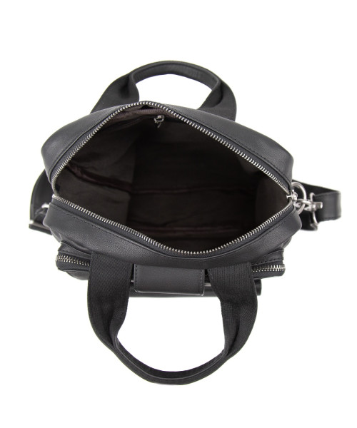 Вертикальна чоловіча сумка через плече шкіряна Tiding Bag 7266A