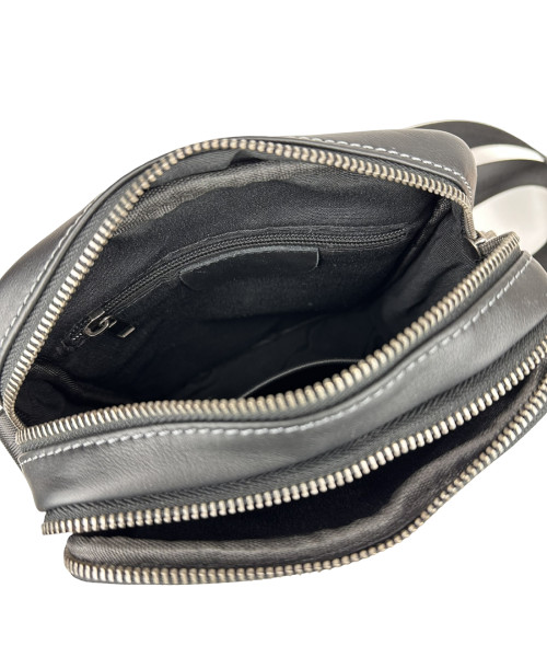 Сумка через плече чоловіча шкіряна Tiding Bag 8911A