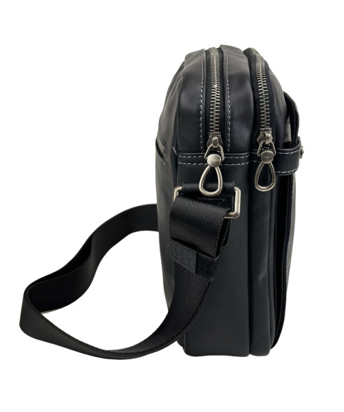 Сумка через плече чоловіча шкіряна Tiding Bag 8911A