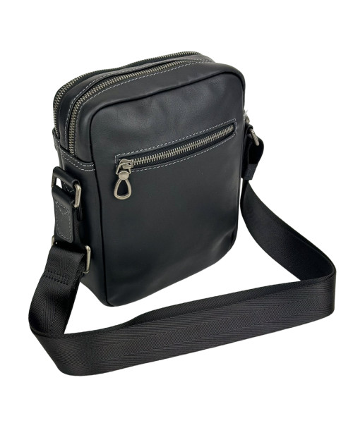 Сумка через плече чоловіча шкіряна Tiding Bag 8911A