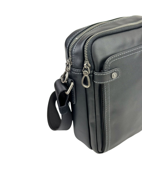 Сумка через плече чоловіча шкіряна Tiding Bag 8911A