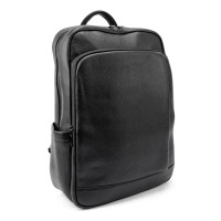 Шкіряний чорний рюкзак Tiding Bag A25F-8528-3A