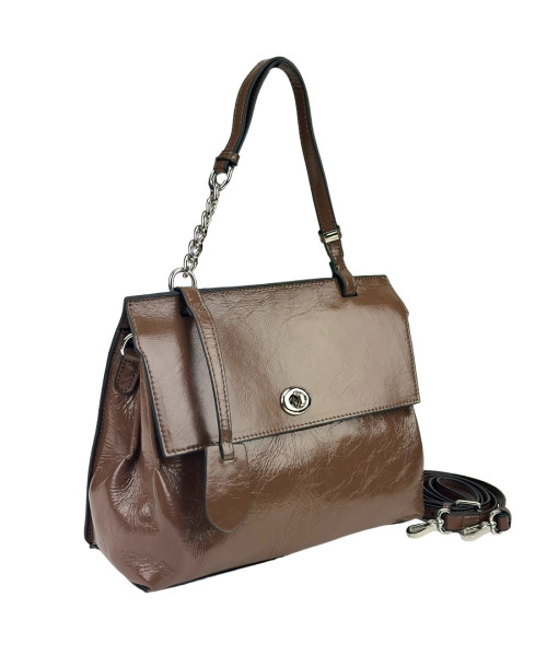 Жіноча класична шкіряна сумка Olivia Leather A25F-W-6012B