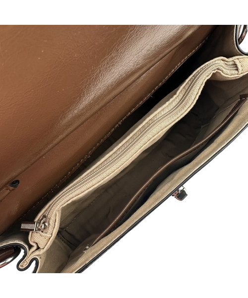 Жіноча класична шкіряна сумка Olivia Leather A25F-W-6012B
