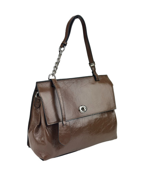 Жіноча класична шкіряна сумка Olivia Leather A25F-W-6012B