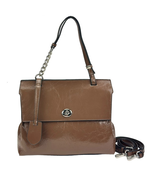 Жіноча класична шкіряна сумка Olivia Leather A25F-W-6012B