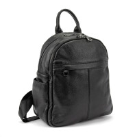 Шкіряний жіночий чорний рюкзак Olivia Leather F-FL-NWBP27-1138A