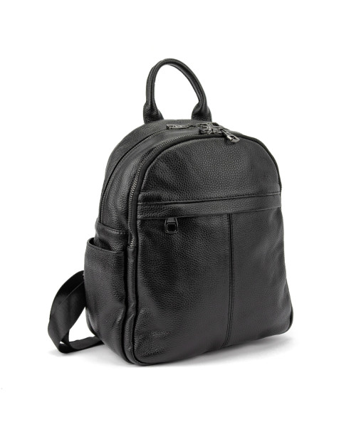 Шкіряний жіночий чорний рюкзак Olivia Leather F-FL-NWBP27-1138A