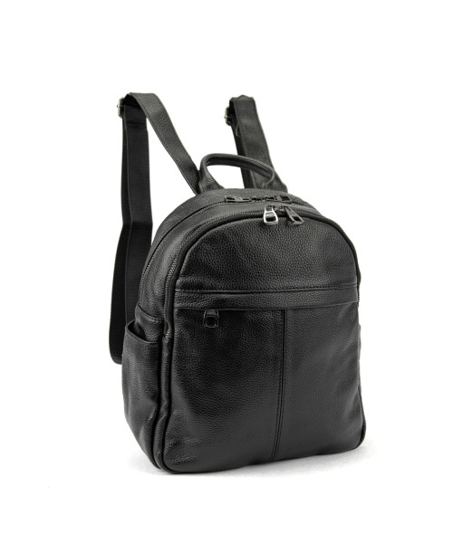 Шкіряний жіночий чорний рюкзак Olivia Leather F-FL-NWBP27-1138A