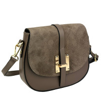 Firenze Italy F-IT-9888T Small Flap Crossbody