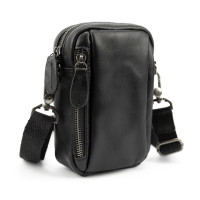 Міні-сумка через плече шкіряна чоловіча Tiding Bag M39-6072A