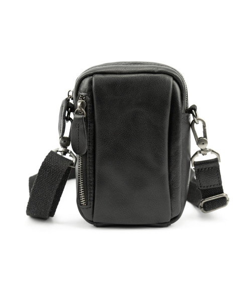 Міні-сумка через плече шкіряна чоловіча Tiding Bag M39-6072A