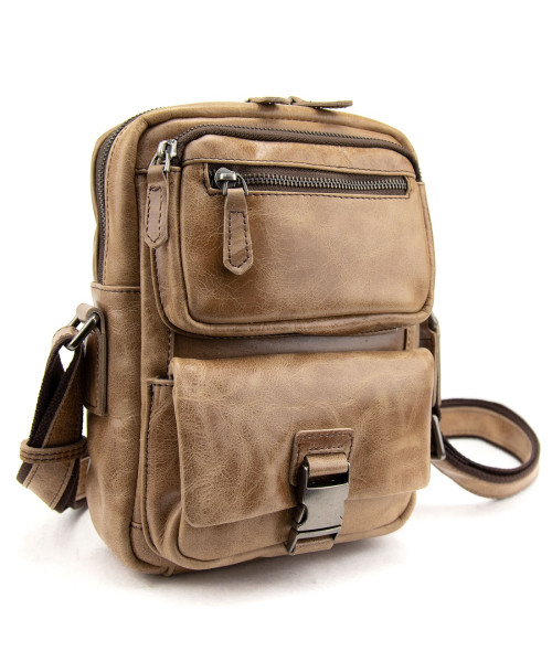 Месенджер із вінтажної шкіри Tiding Bag M39-FM811DB