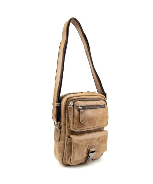 Месенджер із вінтажної шкіри Tiding Bag M39-FM811DB
