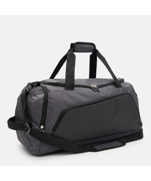 Дорожня сумка сіра текстильна Confident TB8-T17G