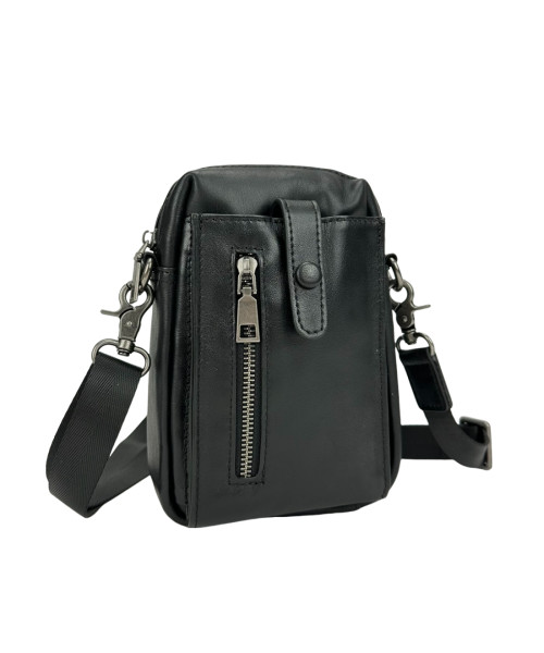 Маленька сумочка чоловіча шкіряна TDING BAG 1633A