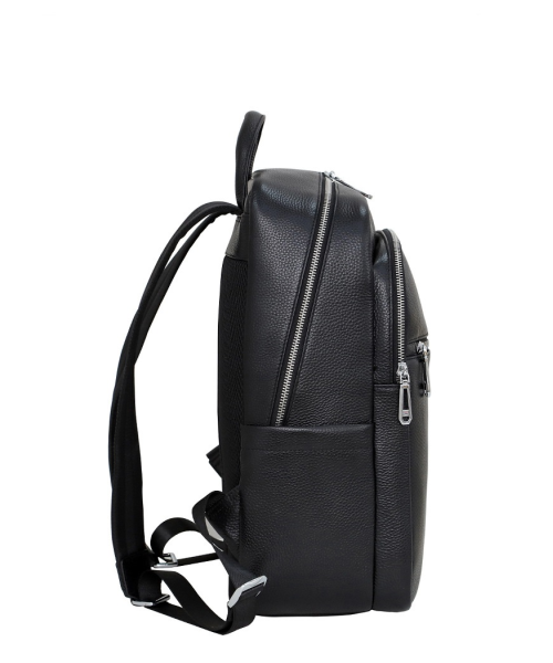 Мужской кожаный рюкзак на два отдела Tiding Bag FL-N2-0201A