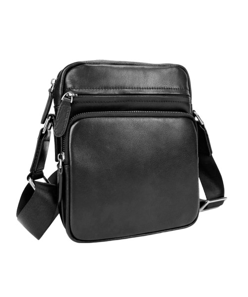 Шкіряна стильна сумка-месенджер через плече Tiding Bag SM8-1022A