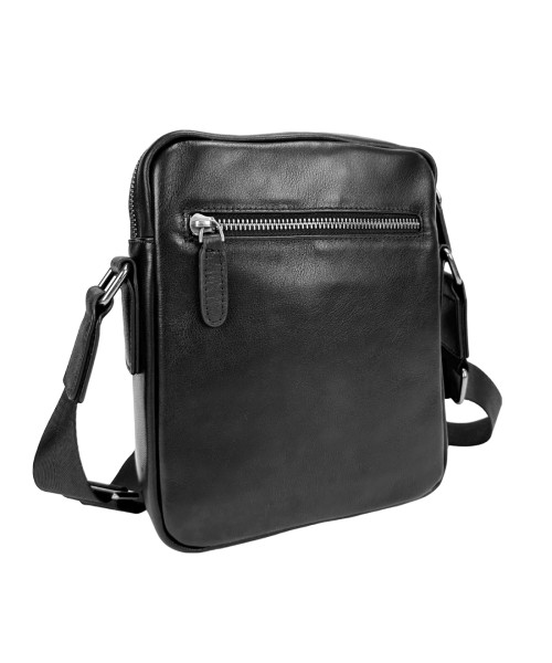 Шкіряна стильна сумка-месенджер через плече Tiding Bag SM8-1022A