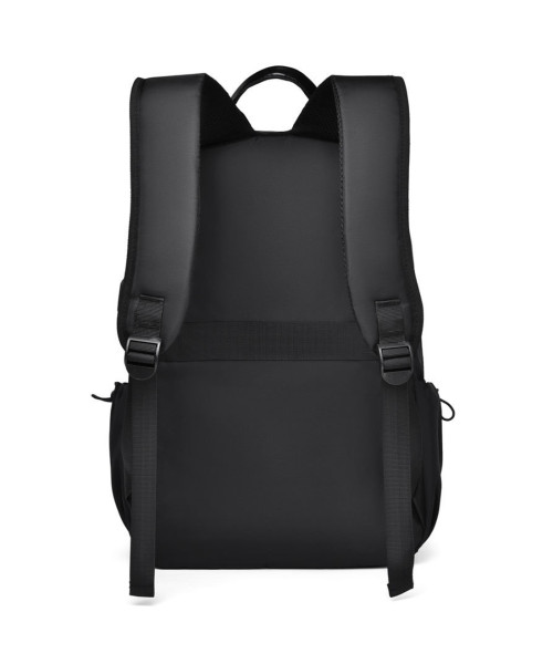 Місткий текстильний чорний рюкзак Confident ANT02-8395A