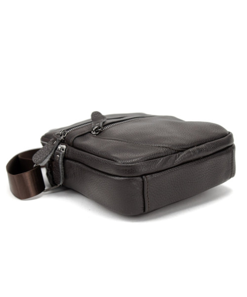 Чоловіча шкіряна сумка через плече Tiding Bag M56-3646-1C