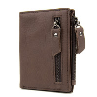 М'яке шкіряне портмоне на кнопці Tiding Bag M39-FA852C