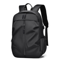 Місткий текстильний чорний рюкзак Confident ANT02-8395A