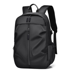 Місткий текстильний чорний рюкзак Confident ANT02-8395A