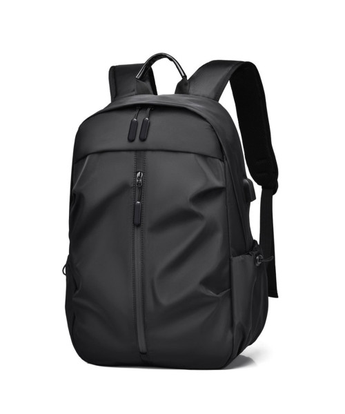 Місткий текстильний чорний рюкзак Confident ANT02-8395A