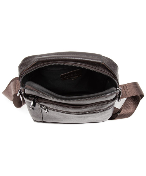 Чоловіча шкіряна сумка месенджер Tiding Bag A25F-2217DB