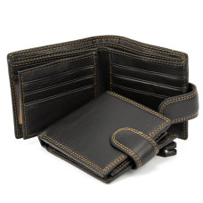 Портмоне коричневе вінтажне Tiding Bag M39-FA26-5DB