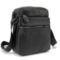 Чоловіча шкіряна сумка через плече Tiding Bag M56-2008A