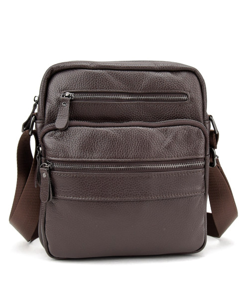 Чоловіча шкіряна сумка через плече Tiding Bag M56-9981C