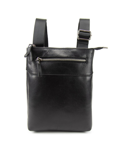 Slim leather vertical messenger Tavinchi S-TV-4142A