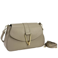 Crossbody women's leather beige Firenze Italy F-IT-3000B
