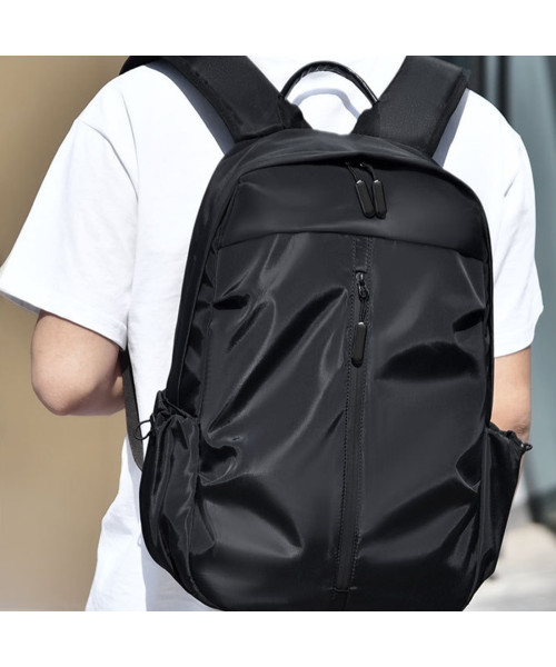 Місткий текстильний чорний рюкзак Confident ANT02-8395A