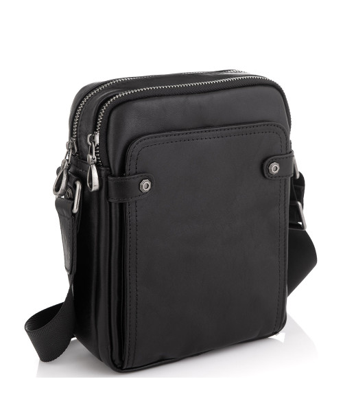 Сумка через плече чоловіча шкіряна Tiding Bag 8913A