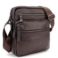 Чоловіча шкіряна сумка через плече Tiding Bag M56-9981C