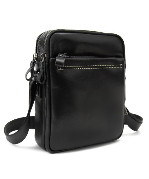 Чоловіча шкіряна сумка через плече Tiding Bag 8713A