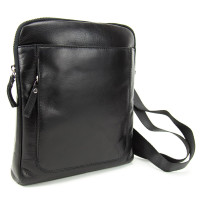 Leather shoulder bag for men in smooth leather Tavinchi S-TV-4144A