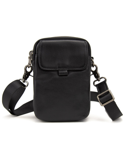 Чоловіча міні-сумка через плече шкіряна Tiding Bag 8899A