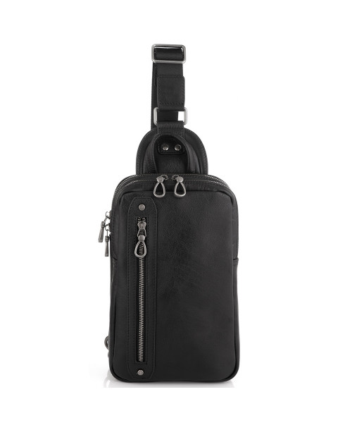 Сумка-слінг чоловіча шкіряна Tiding Bag 9801A