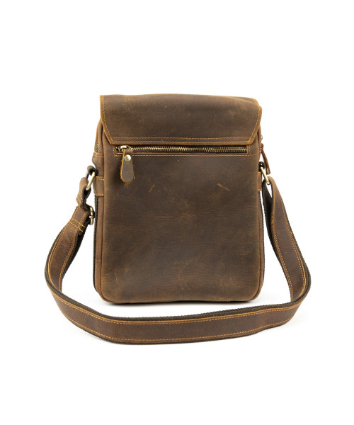 Місткий чоловічий месенджер з клапаном Tiding Bag M39-001DB