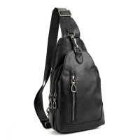 Слинг с замком кожаный TIDING BAG A0011A