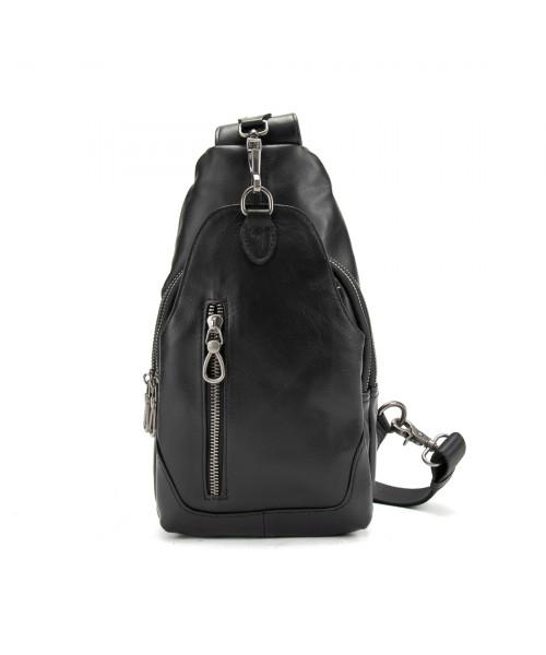 Слинг с замком кожаный TIDING BAG A0011A