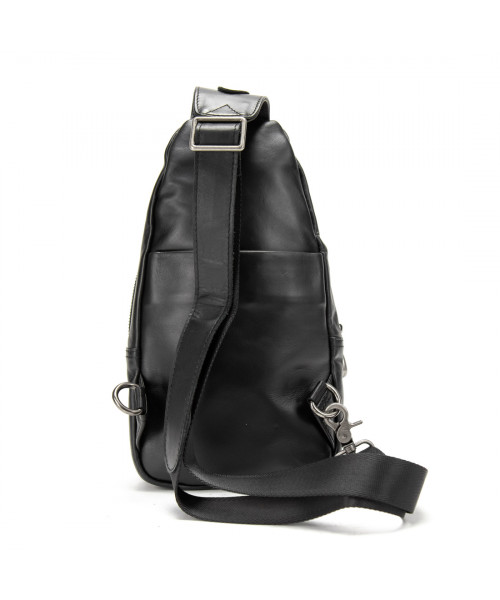 Слинг с замком кожаный TIDING BAG A0011A