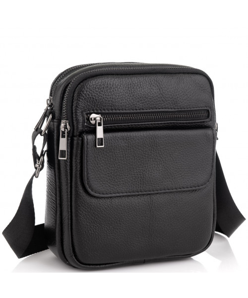 Чоловіча шкіряна сумка через плече маленька Tiding Bag A25-1108A