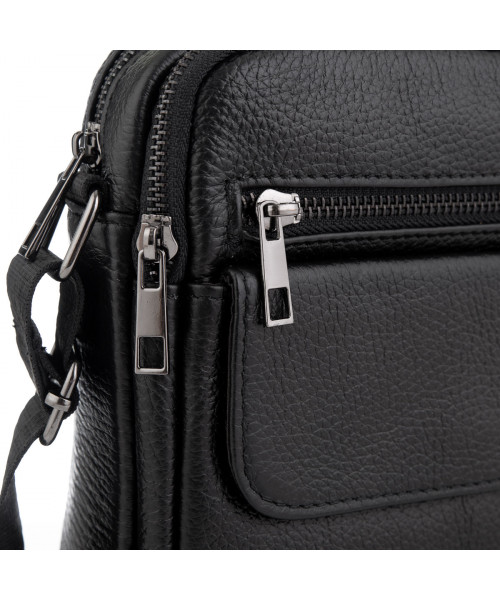 Чоловіча шкіряна сумка через плече маленька Tiding Bag A25-1108A