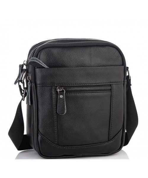 Чоловіча шкіряна сумка через плече маленька Tiding Bag A25-223A