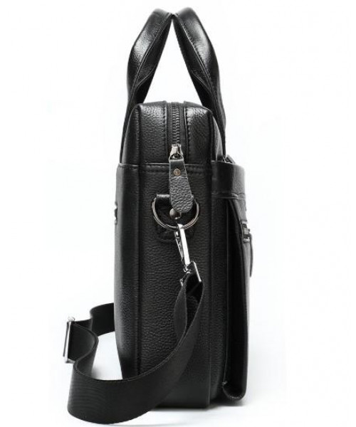 Office men's leather bag for laptop and documents Bexhill A25-7122A